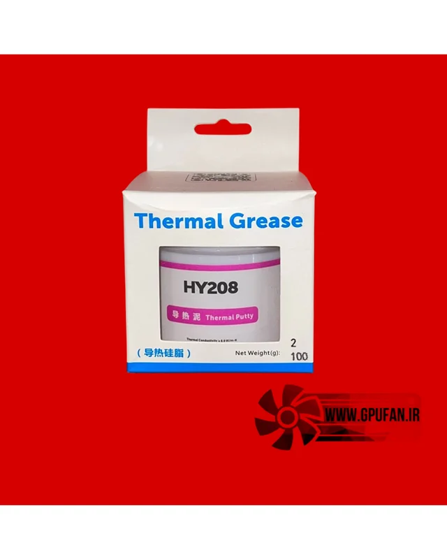خمیر سیلیکون حرارتی   هالنزیه - 100 گرمی Halnziye  (HY208) HY228 اورجینال