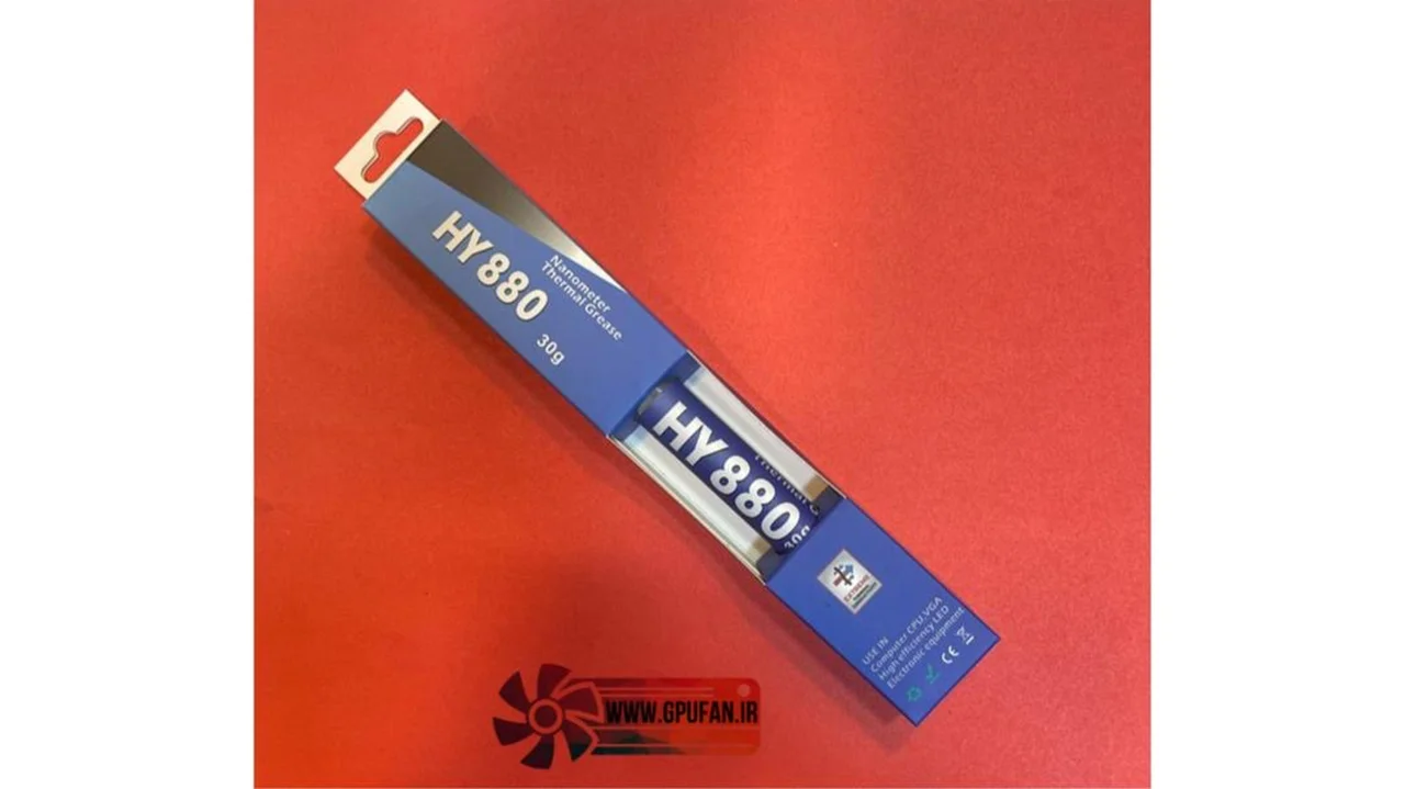 خمیر سیلیکون سرنگی 30 گرمی مدل Halnziye HY880 اورجینال