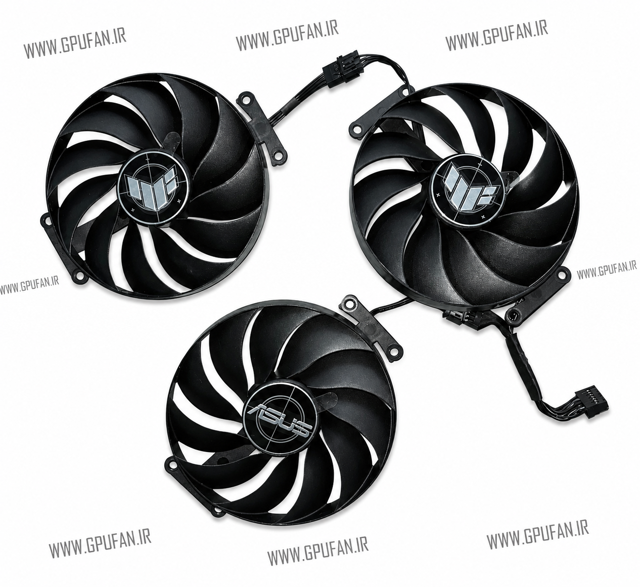 فن کارت گرافیک ایسوس  ASUS TUF Gaming RTX 4060, 4060Ti, 4070, 4070Ti SUPER  اورجینال