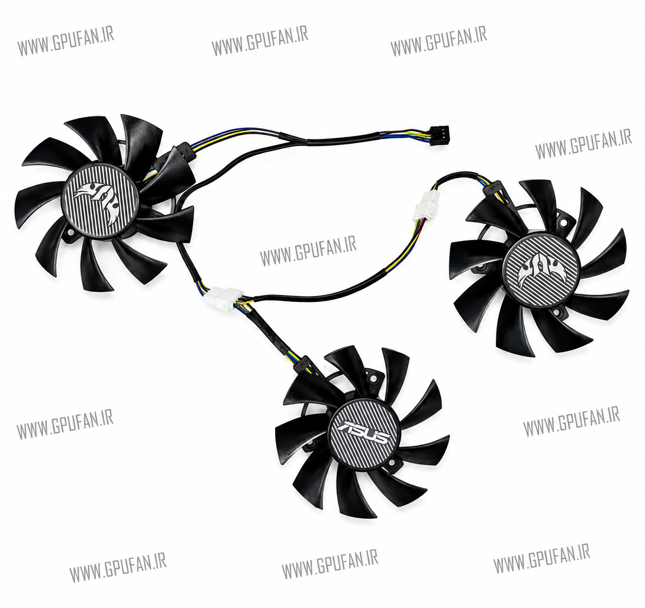 فن کارت گرافیک  ایسوسASUS GTX 1660 Ti 1660 Super RX 5700  XT TUF X3    اورجینال