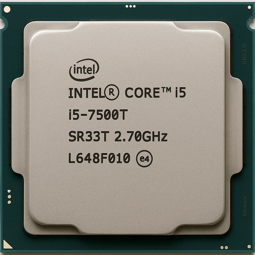 پردازنده کامپیوتر اینتل Core i5-7500T Kaby Lake استوک
