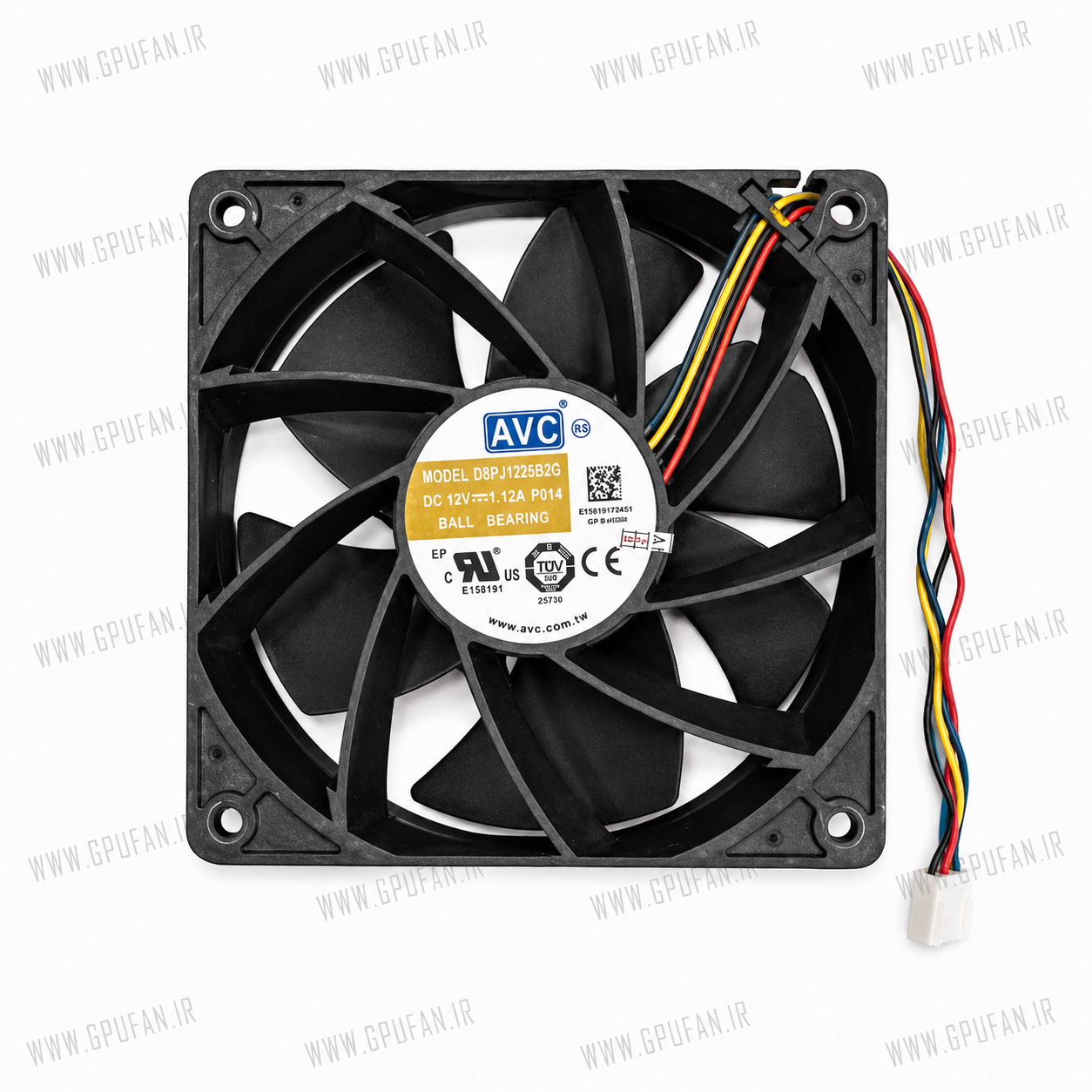 فن ماینر AVC مدل 12x12 3.12A استوک