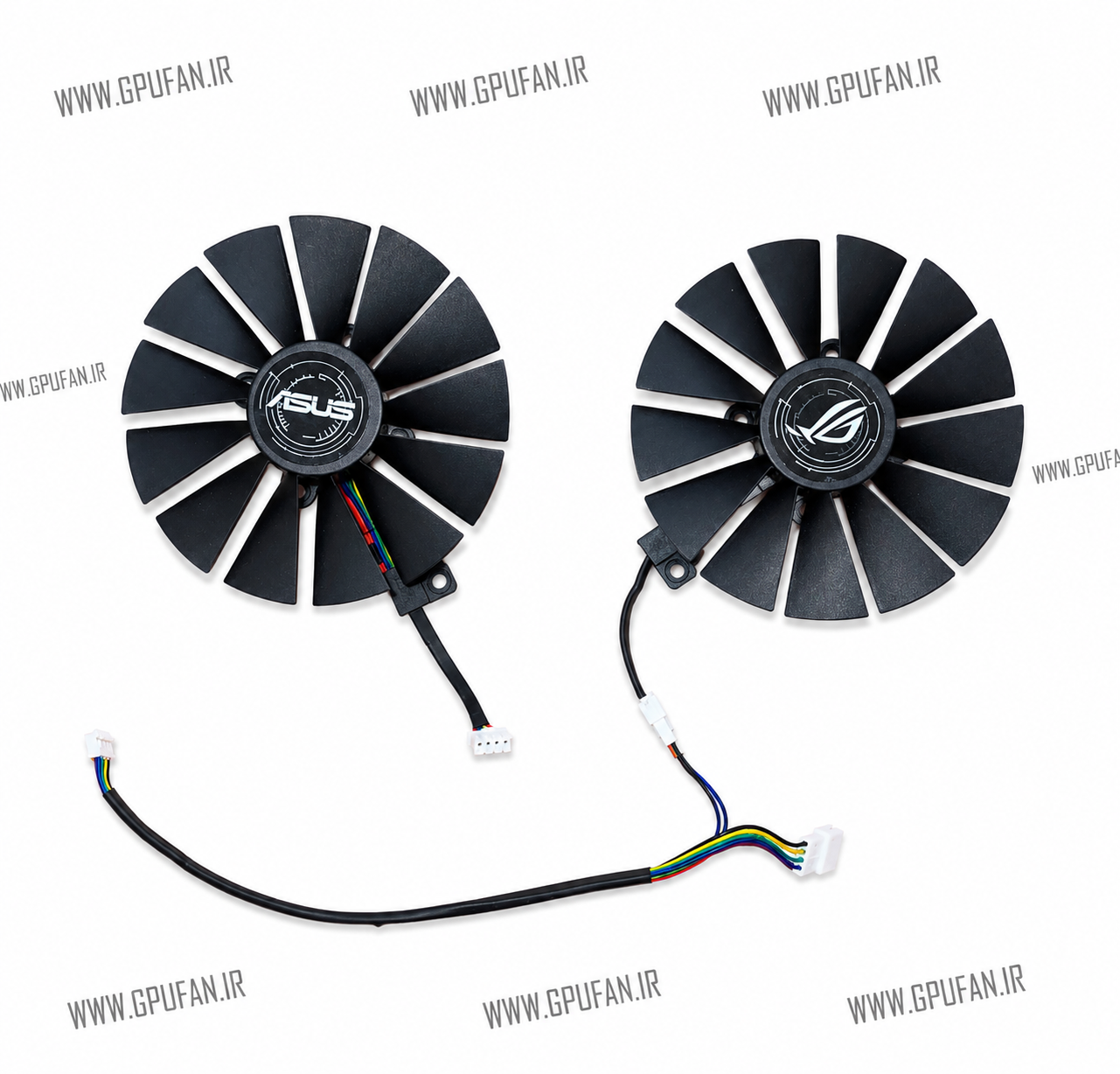 فن کارت گرافیک ایسوس ASUS ROG STRIX RX 470, 570, 580 GTX 1050Ti, 1070Ti, 1080Ti(های کپی)