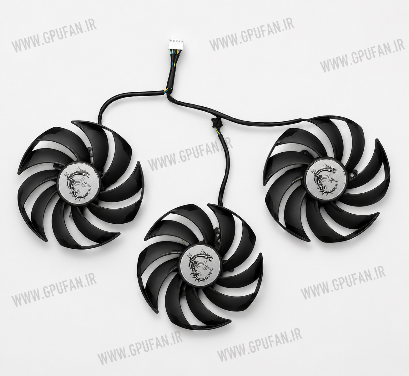فن کارت گرافیک ام اس آی MSI RTX 3060, 3060Ti, 3070, 3070Ti, 3080, 3080Ti, 3090, 3090Ti GAMING TRIO ( اورجینال)  استوک