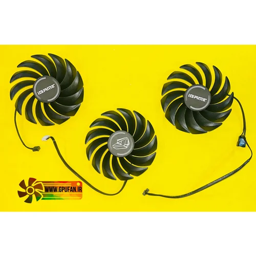 فن کارت گرافیک کالرفول Colorful IGame Geforce RTX 3060 3070 3080 3090 Vulcan