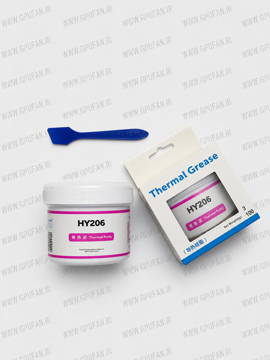 خمیر سیلیکون حرارتی  هالنزیه - 100 گرمی Halnziye  (HY206) HY236 اورجینال