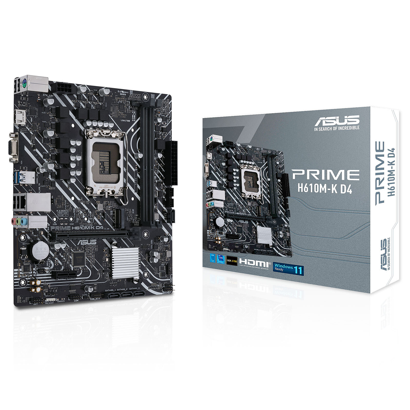 مادربرد ایسوس Asus Prime H610M-K D4 DDR4