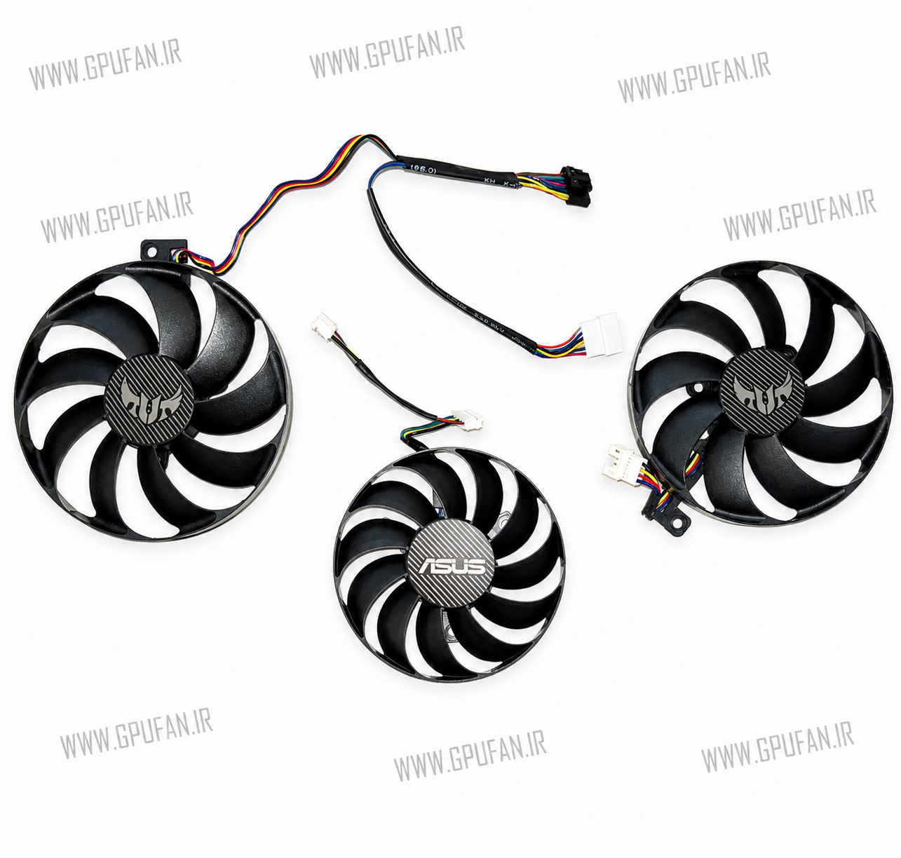 فن کارت گرافیک ایسوس ASUS Radeon RX 5600 XT / 5700 / 5700 XT TUF EVO Gaming OC Fan(های کپی)