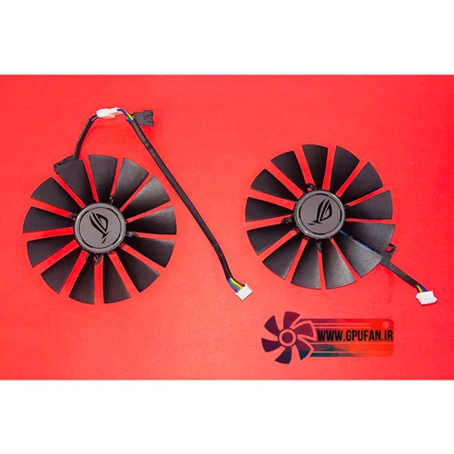 فن کارت گرافیک ایسوس ASUS ROG STRIX RX 470, 570, 580 GTX 1050Ti, 1070Ti, 1080Ti(اورجینال)