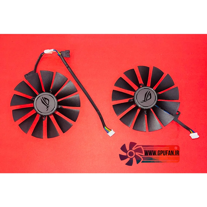 فن کارت گرافیک ایسوس ASUS ROG STRIX RX 470, 570, 580 GTX 1050Ti, 1070Ti, 1080Ti(اورجینال)