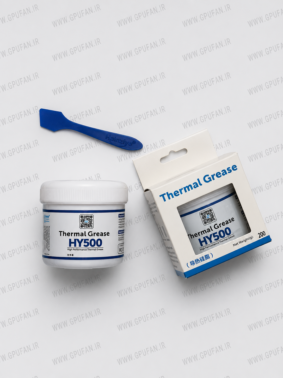 خمیر سیلیکون حرارتی هالنزیه - 200 گرمی Halnziye HY550 اورجینال