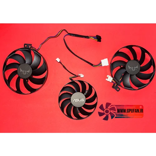 فن کارت گرافیک ایسوس ASUS Radeon RX 5600 XT / 5700 / 5700 XT TUF EVO Gaming OC Fan(های کپی)