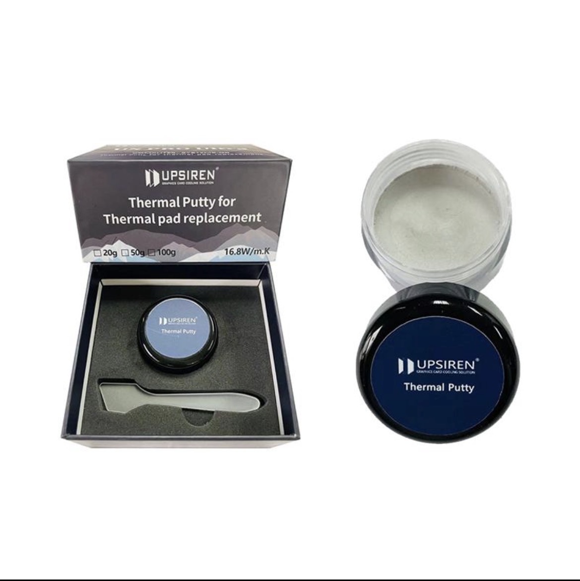 خمیر حرارتی (Thermal Putty) UPSIREN UTP-X 16.8W/mK وزن 20 گرم