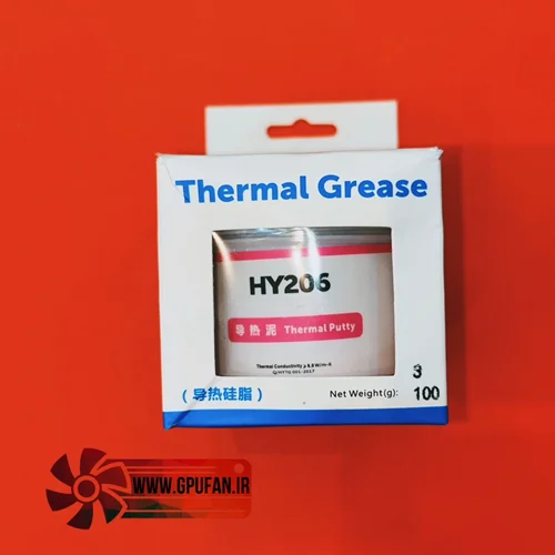 خمیر سیلیکون حرارتی  هالنزیه - 100 گرمی Halnziye  (HY206) HY236 اورجینال