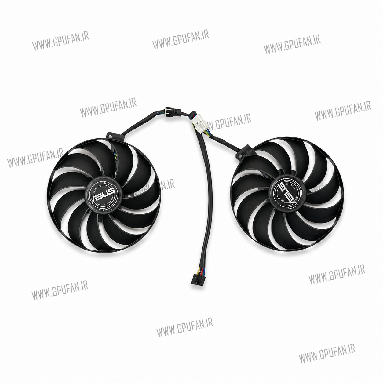 فن کارت گرافیک ایسوس ASUS Radeon RX 5500 XT DUAL EVO OC