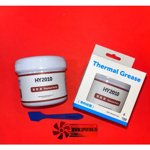 خمیر سیلیکون حرارتی هالنزیه - 100 گرمی Halnziye HY2010 اورجینال