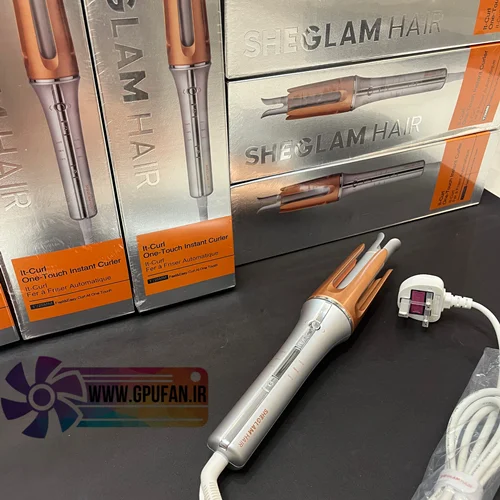 کرلی مو شیگلم (فر کننده مو) سایز 32  SHEGLAM     Sheglamhair It Curl One Touch Instant Curler