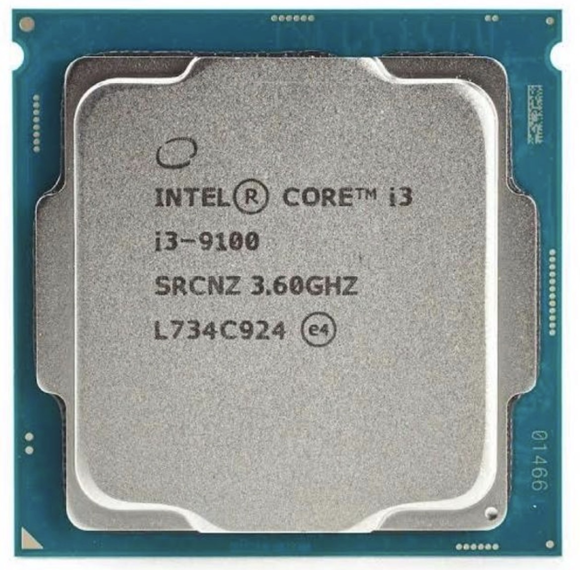 پردازنده کامپیوتر اینتل Core i3-9100 Coffee Lake استوک
