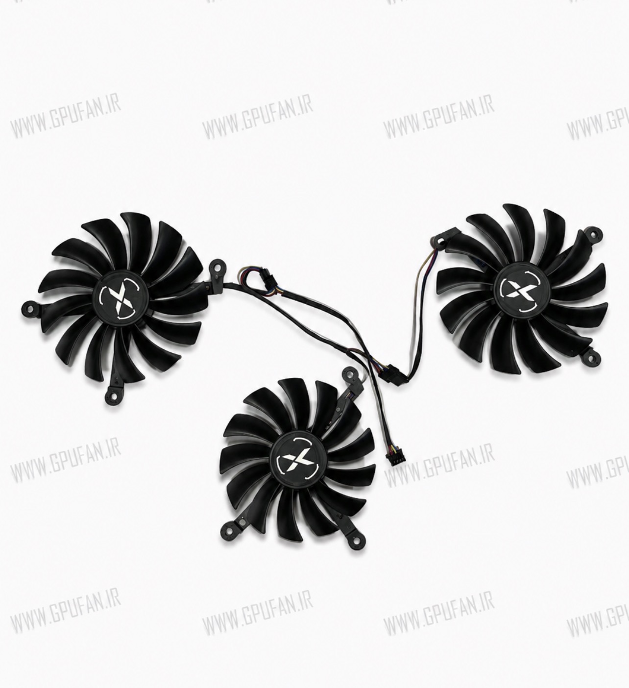 فن کارت گرافیک ایکس اف ایکس XFX SPEEDSTER QICK / MERC 319 RX 6700 XT, 6750 XT(های کپی)