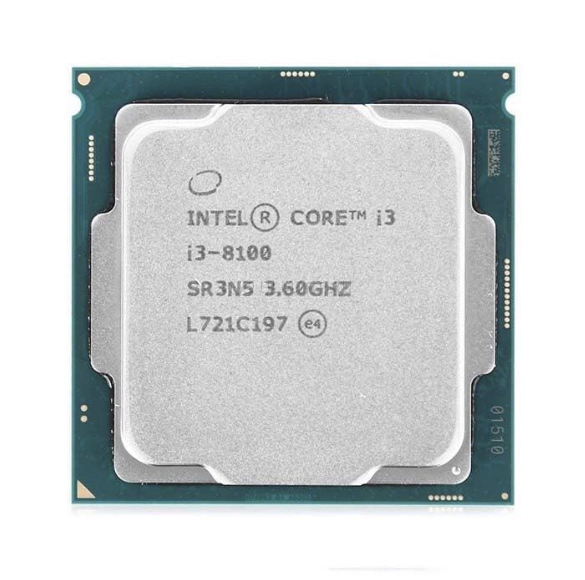 پردازنده کامپیوتر اینتل مدل Core i3-8100 Coffee Lake استوک